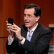 Illustration for article titled Colbert Twitters While Interviewing Co-Founder of Twitter, According to his Twitter